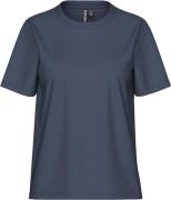 Pieces Pcria SS Solid TEE Noos BC Kvinde Ombre Blue Kortærmede T-shirt...