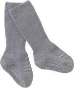 GoBabyGo Nonslip Socks in Merino Wool LV Str 27/30 Merino - Grey Melan...