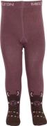 Melton Llama Tights Str 116 - Grape Shake Strømpebukser Bomuld hos Mag...