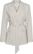 Vero Moda Vmomari LS Belt Blazer VMA Kvinde Light Grey Melange Blazere...