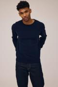 Magasin Mads 2 100% Cashmere Mand Navy Sweaters Str L Cashmere