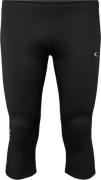 Carite Sprint 3/4 Tights Mand Sort Indendørssko Str XXL - hos Magasin