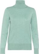 Saint Tropez J2046, Milasz Rollneck Pullover Kvinde Granite Green Mela...