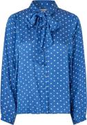 Lollys Laundry Elliell Shirt LS Kvinde Dot Print Langærmede Skjorter S...