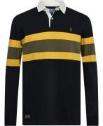 Polo Ralph Lauren 16/1 Rugby Jerseylsl-rug Mand Polo Black Multi Langæ...