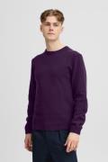 Casual Friday Cfkarl Crew Neck Bounty Knit Mand Montana Grape Melange ...