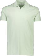 Lindbergh Stretch Polo Shirt S/S Mand Grøn Kortærmede Poloer Str L - h...