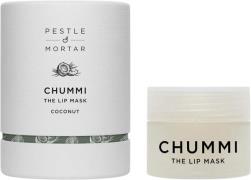 Pestle & Mortar Pestle & Mortar Chummi Lip Mask Coconut 20g - Læbepoma...