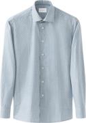 ETON Contemporary Fit Light Blue Parrot Print Signature Twill Shirt Ma...