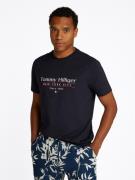 Tommy Hilfiger Hilfiger Center Stack TEE Mand Desert Sky Kortærmede T-...