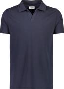 Lindbergh Stretch Polo Shirt S/S Mand Navy Kortærmede Poloer Str L - h...