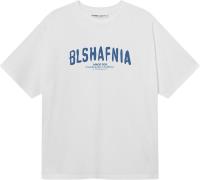 BLS Hafnia Backstage HW Tshirt Mand White Kortærmede T-shirts Str Smal...