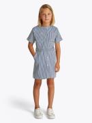 Tommy Hilfiger Striped Denim Dress SS Str 8 Denim - Stripe Kjoler hos ...