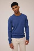 Magasin Mads 2 100% Cashmere Mand Medium Blue Melange Sweaters Str L C...