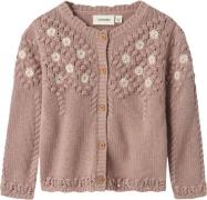 Lil' Atelier Nmfbrianna Knit Card LIL Str 92 - Etherea Cardigans hos M...