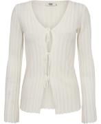 Magasin Frigga 2S Kvinde Off White Cardigans Str L Viskose