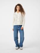 Neo Noir Laurana Crochet Cardigan Kvinde Off White Cardigans Str 40 - ...