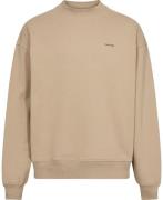 Holzweiler M. Relaxed Crew Mand Sand Sweatshirts Str M - hos Magasin