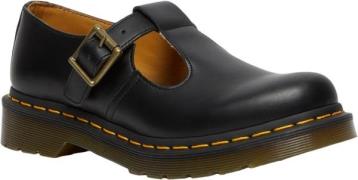 Dr. Martens Polley Mary Jane Black Smooth Kvinde Black Loafers Str 40 ...