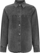 Soft Rebels Srwilla Shirt Kvinde Light Gray Langærmede Bluser Str L - ...