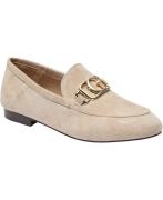 GUESS Martynas Kvinde Light Beige Loafers Str 40 - hos Magasin