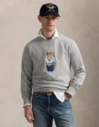 Polo Ralph Lauren Seasonal Fleecelsl-sws Mand Sp25 Andvr Hthr Hrtg Icn...