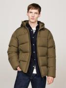 Tommy Hilfiger Down Hooded Puffer Jacket Mand Army Green Overgangsjakk...