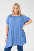 Kaffe Curve Kcami SS Tunic Kvinde Ebb And Flow Tunikaer Str 46 - hos M...