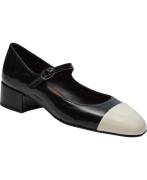 Billi Bi Sko A8068 Kvinde Cream Polido/black Polido 230 Pumps & Stilet...