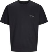 Jack & Jones Jorislington Back TEE SS Crew Neck Mand Sort Kortærmede T...