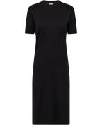 Filippa K Tshirt Dress Kvinde Black Midi Kjoler Str L - hos Magasin