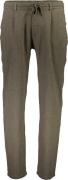 Lindbergh Linen Blend Herringbone Pants Mand Army Casual Bukser Str L ...