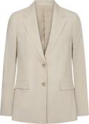 Bruun & Stengade BS Irene Slim Fit Blazer Kvinde Beige Blazere Str 36 ...