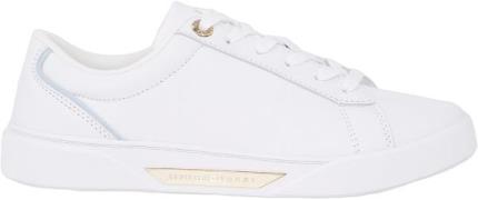 Tommy Hilfiger Chic Court Sneaker Kvinde White Sneakers Str 37 - hos M...