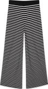 Mads Nørgaard - Copenhagen 2x2 Cotton Stripe Veran Pants Kvinde Sort O...