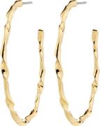 Pilgrim Wyatt Earrings Goldplated one size - Creoler hos Magasin