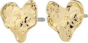 Pilgrim Ryan Earrings Goldplated one size - Ørestikker hos Magasin