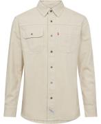 Levi's LS Auburn Worker Harp Silver B Mand Grå Kortærmede T-shirts Rel...