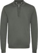 Matinique Mapolo Knit LS Mand Thyme Langærmede Poloer Regular Fit Str ...