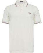 Fred Perry M3600 Mand Lecr/slvrbl/cnmn Kortærmede Poloer Str L - Bomul...