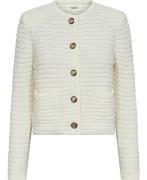 Ba&sh Cardigan Gaspard Kvinde Ecru Cardigans Str L - hos Magasin