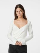 Neo Noir Elaina Knit Blouse Kvinde Off White Sweaters Str 40 - hos Mag...