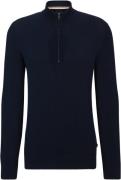 BOSS Ebrandop Mand Dark Blue Sweaters Str M - hos Magasin