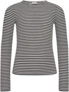 Sofie Schnoor Tshirt Long-sleeve Str 10 år / 140 cm - Navy Striped Lan...