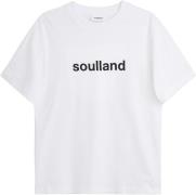 Soulland Ocean Tshirt Mand Hvid Kortærmede T-shirts Str S/M - Bomuld h...