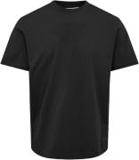 Minimum Aarhus Tshirt G029 Gots Mand Black Kortærmede T-shirts Str L -...