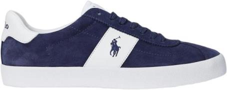 Polo Ralph Lauren Suedecourt VLC Pp-sk-ltl Mand Blå Sneakers Str 42 - ...