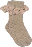 mpKids Lisa Socks With Lace Str 29/32 - 489 Strømper hos Magasin