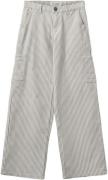 Sofie Schnoor Pants Str 8 år / 128 cm - Light Brown Striped Bukser hos...