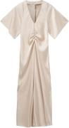 Sofie Schnoor Julietsw Dress Kvinde Champagne Midi Kjoler Str 34 - hos...